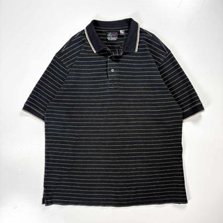 90's～00's GREG NORMAN ボーダー ポロシャツ