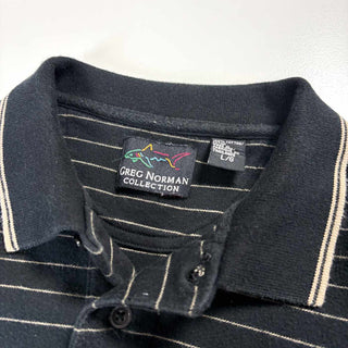 90's～00's GREG NORMAN ボーダー ポロシャツ