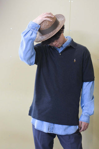 90's～00's Levi's "LOOSE FIT" デニム レギュラーカラー L/Sシャツ