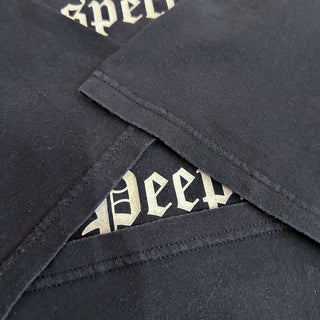 00's "made in USA" DELTA PRO WEIGHT "Respect my peeps" プリント Tシャツ