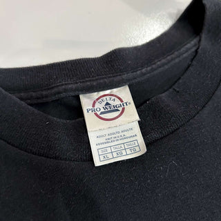 00's "made in USA" DELTA PRO WEIGHT "Respect my peeps" プリント Tシャツ
