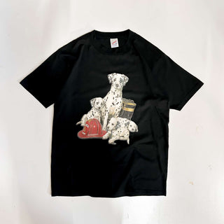 90's "made in USA" JERZEES ダルメシアン プリント Tシャツ
