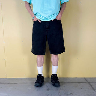90's "made in USA" Levi's 550 RELAXED FIT ブラックデニム ショーツ