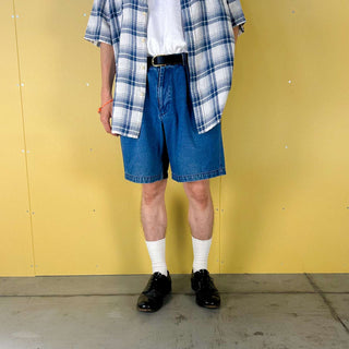 00's DOCKERS RELAXED FIT デニム スラックスショーツ