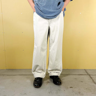 00's "made in USA" GAP  オフホワイト コットン チノパンツ