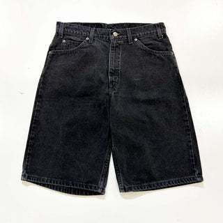90's "made in USA" Levi's 550 RELAXED FIT ブラックデニム ショーツ