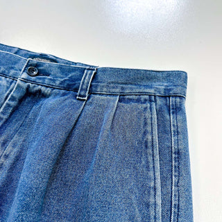 00's DOCKERS RELAXED FIT デニム スラックスショーツ