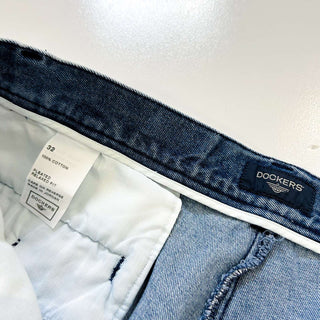 00's DOCKERS RELAXED FIT デニム スラックスショーツ