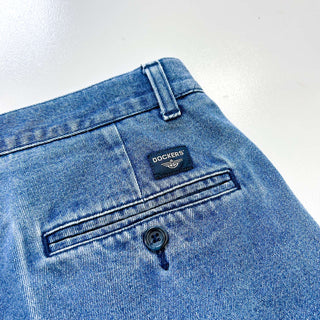 00's DOCKERS RELAXED FIT デニム スラックスショーツ