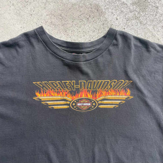 00's "made in USA" Harley-Davidson 両面プリント Tシャツ