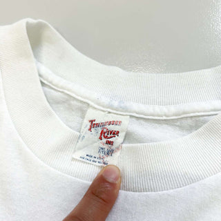 90's "made in USA" TENNESSE RIVER "PARIS" アート プリントTシャツ