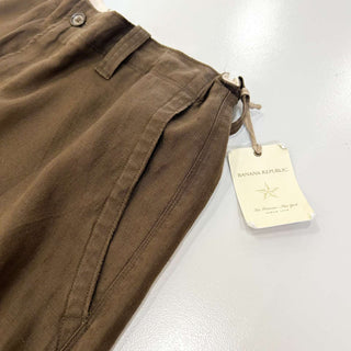 【DEAD STOCK】00's BANANA REPUBURIC "RELAXED FIT" ワイドスラックス