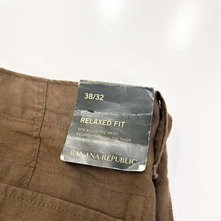 【DEAD STOCK】00's BANANA REPUBURIC "RELAXED FIT" ワイドスラックス