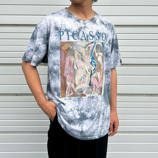 PICASSO タイダイ アート Tシャツ