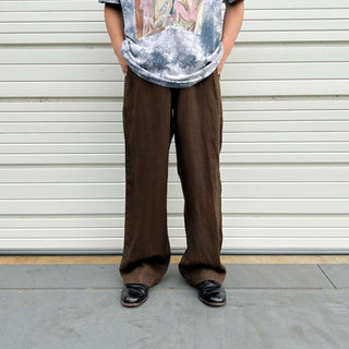 【DEAD STOCK】00's BANANA REPUBURIC "RELAXED FIT" ワイドスラックス