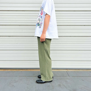 OLD NAVY オリーブ リネン イージーパンツ