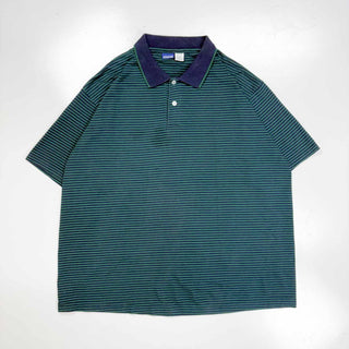 00's "MADE IN USA" HONORS ボーダー ポロ シャツ