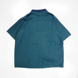 00's "MADE IN USA" HONORS ボーダー ポロ シャツ