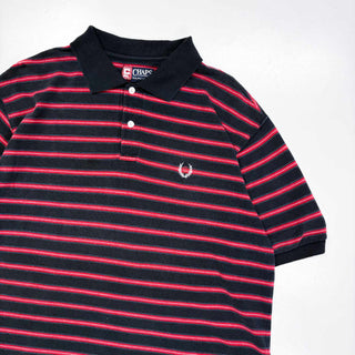 90's CHAPS RALPH LAUREN ボーダー ポロ シャツ