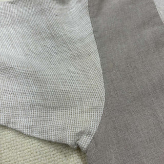 80's MALE リネン 切替デザイン L/S シャツ