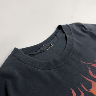 00’s The Rolling Stones ファイヤーパターン バンド プリントTシャツ