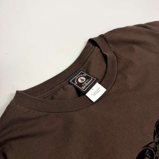 00’s ACDC バンド フロッキー プリントTシャツ