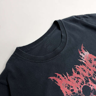 フェード デスメタル バンド プリントTシャツ
