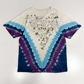 00's Led Zeppelin バンド オールオーバー プリントTシャツ
