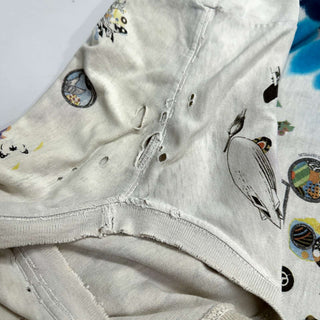 00's Led Zeppelin バンド オールオーバー プリントTシャツ