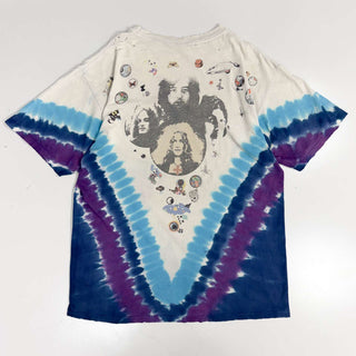 00's Led Zeppelin バンド オールオーバー プリントTシャツ