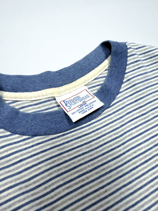 90’s "made in USA" PREMIER SPORTSWEAR マルチボーダー Tシャツ