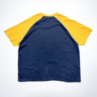 00’s OLDNAVY メッシュ ラグラン Vネック Tシャツ