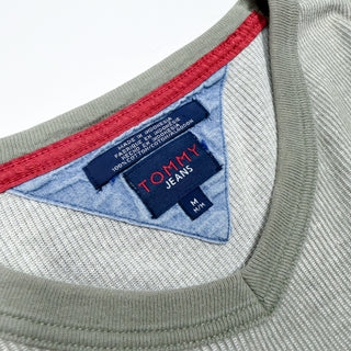 90’s TOMMYJEANS ワッフル生地 Vネック Tシャツ