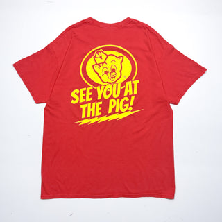GILDAN piggly wiggly 両面 プリント Tシャツ