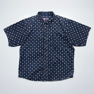 90's CHAPS RALPH LAUREN 総柄 s/sシャツ