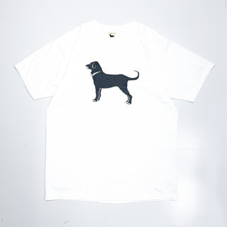00's "made in USA" The Black Dog アート プリント Tシャツ