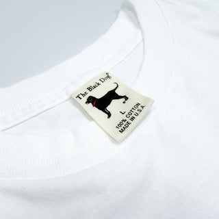 00's "made in USA" The Black Dog アート プリント Tシャツ