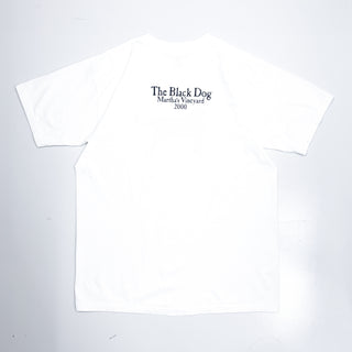 00's "made in USA" The Black Dog アート プリント Tシャツ