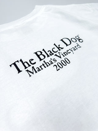 00's "made in USA" The Black Dog アート プリント Tシャツ