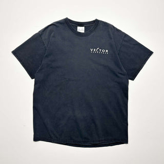 00's port and company "SPACE ENGINE" 両面プリント Tシャツ