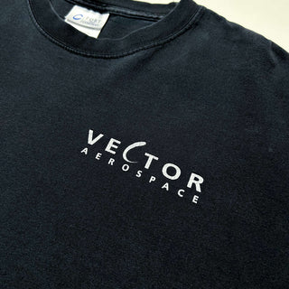 00's port and company "SPACE ENGINE" 両面プリント Tシャツ