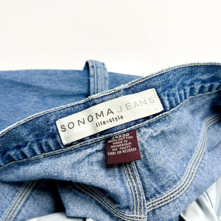 00's SONOMA デニム ワイドペインターパンツ