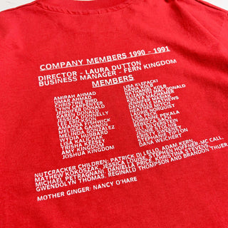 80's "made in USA" HANES "The nutcracker" 両面プリントTシャツ