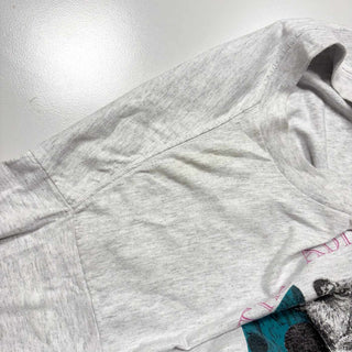90s "made in USA" soft tee アニマル プリント Tシャツ