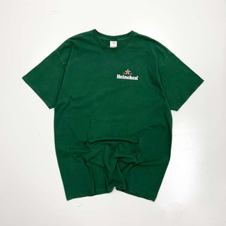 FRUIT OF THE LOOM Heineken ワンポイント プリントTシャツ
