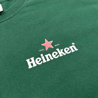 FRUIT OF THE LOOM Heineken ワンポイント プリントTシャツ