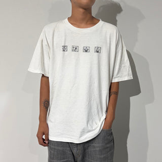 90's "made in USA" LEE マッスル プリント Tシャツ