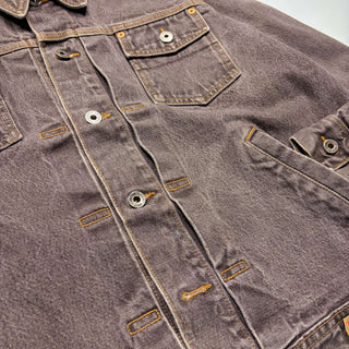 90's "made in USA" GUESS 2nd type ブラウンデニム ジャケット