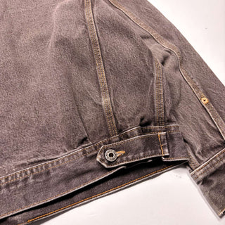 90's "made in USA" GUESS 2nd type ブラウンデニム ジャケット
