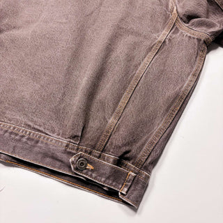 90's "made in USA" GUESS 2nd type ブラウンデニム ジャケット